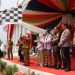 Walikota Bandar Lampung Eva Dwiana Buka  Kirab Pemilu Tahun 2024