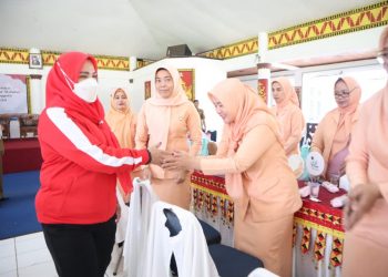 Buka Pelatihan Tata Rias Wajah, Walikota Eva  Minta Dharma Wanita Berikan yang Terbaik Untuk Keluarga