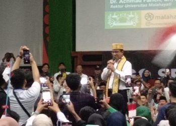 Dialog Dengan Mahasiswa Lampung, Anies Janjikan Lapangan Kerja Sebanyak-banyaknya Lewat Sektor Padat Karya