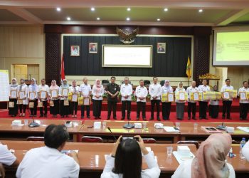 Pemprov Lampung Gelar Rakor Penyampaian Hasil Pengawasan Kearsipan