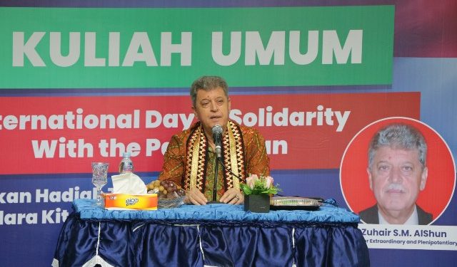 Kuliah Umum Hari Solidaritas Palestina di IIB Darmajaya, Ini Pesan Dubes Palestina kepada Mahasiswa