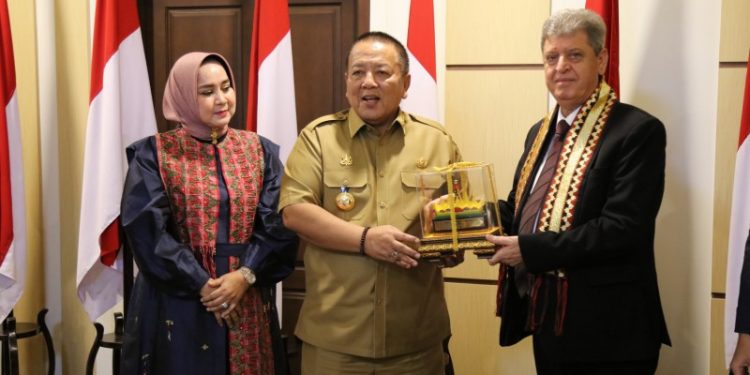 Gubernur Arinal Terima Kunjungan Diplomasi Duta Besar Palestina untuk Indonesia Zuhair Al-Shun