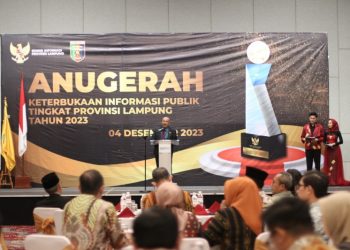 Pemerintah Provinsi Lampung Berkomitmen Tingkatkan Pelayanan Keterbukaan Informasi Publik