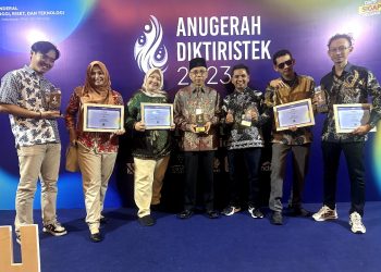 ITERA Raih Empat Penghargaan Humas dan Kerja Sama Anugerah Diktiristek Tahun 2023
