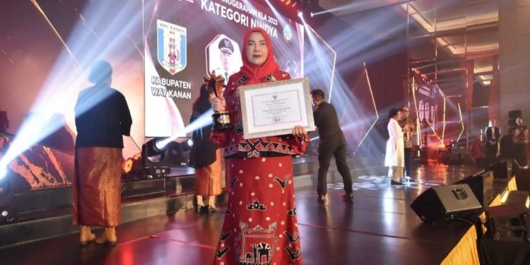 Kota Bandar Lampung Kembali Raih Kota Layak Anak (KLA ) dari KemenPPPA