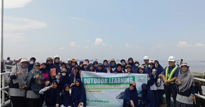 MTs Al-Ittihadiyah Outdoor Learning ke PT Pelindo Dumai