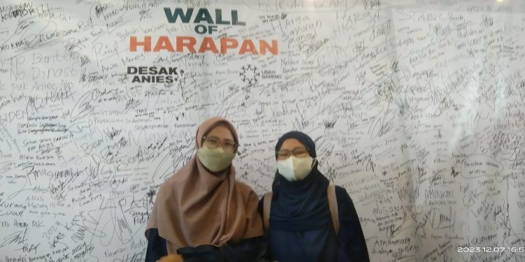 Wall of Harapan Desak Anies : Sembako Murah! Pupuk Murah! Biaya Pendidikan Murah!