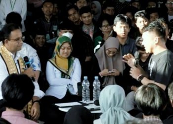 Anies Dicecar Pendukung Ganjar Tentang IKN dan Pilpres Satu Putaran