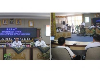 Sekda Lampung Utara Pimpin Rakor Percepatan Penurunan Stunting