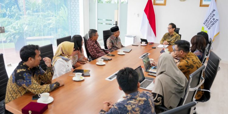 Rektor ITERA Paparkan Program Riset Ketahanan Sehat Kepada Menteri Kesehatan