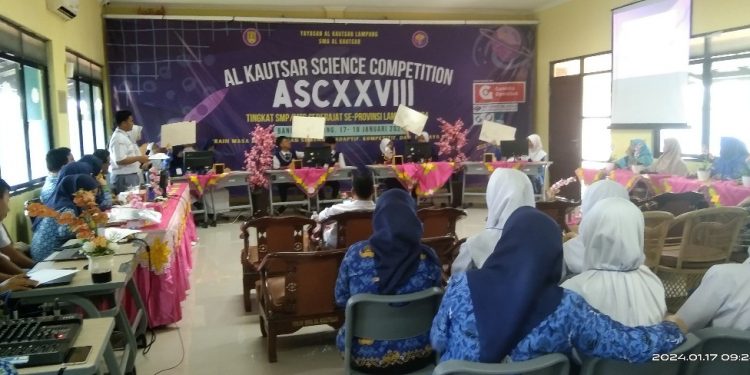 ASC XXVIII SMA Al Kautsar Saring Bibit Unggul Bidang Sains