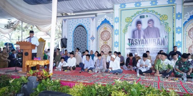 Pj. Bupati Pringsewu Adi Erlansyah Hadiri Pengajian Akbar Di Ponpes Raudlatul Muttaqin