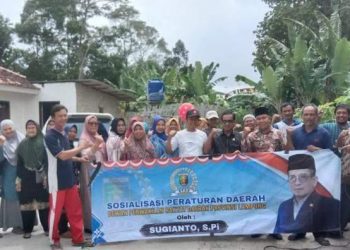 Anggota DPRD Provinsi Lampung Sugianto Tampung Aspirasi Warga Desa Palas Aji