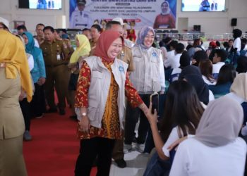 Kunjungi KKN di Mesuji, Rektor Unila Tekankan Rasa Cinta pada Lampung