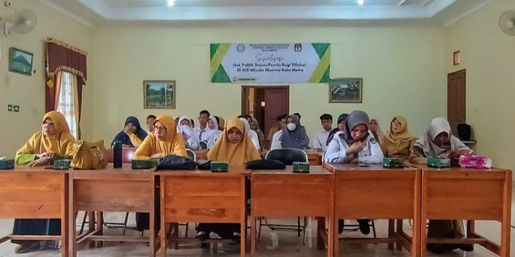 Aisyiyah Kota Metro bersama KPU Kota Metro Selenggarakan Sosialisasi Hak Politik bagi Difabel