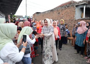 Ketua TP PKK Provinsi Lampung Salurkan Bantuan Paket Sembako