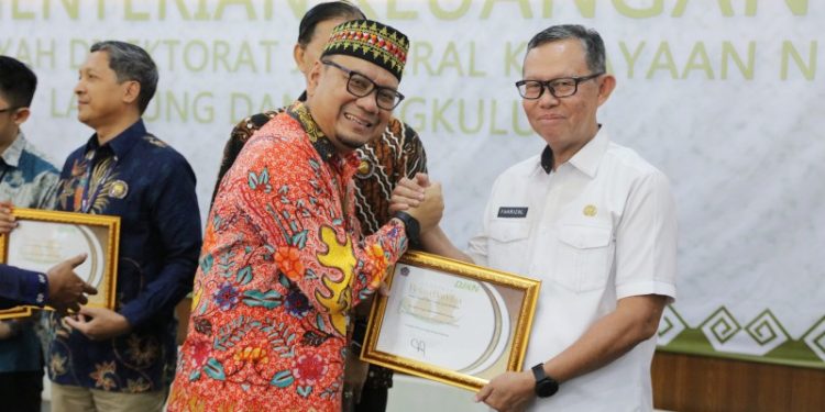 Pemprov Lampung Raih Penghargaan dalam Ajang Anugerah Reksa Bandha