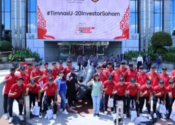 PT BEI Edukasi Timnas U-20 tentang Pasar Modal