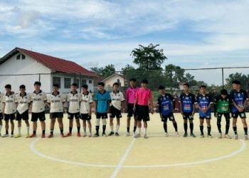 Mahasiswa KKN Unila Desa Tri Tunggal Jaya Gelar Turnamen Futsal Se-Kecamatan Banjar Margo