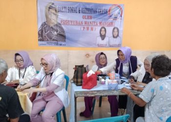 PWM Lampung Gelar Pelayanan Kesehatan dan Bagi-Bagi Sembako