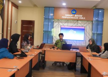 UPT Perpustakaan Unila Lakukan Peremajaan Sistem