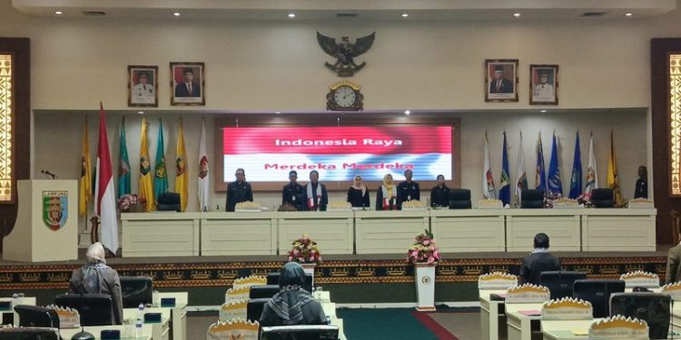 DPRD Lampung Gelar Paripurna Pengesahan Perda Penyelenggaraan Ketenagakerjaan