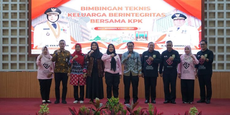 KPK dan Pemkot Bandar Lampung Gelar Bimtek Keluarga Berintegritas