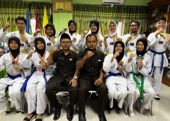 Atlet Taekwondo Al Kautsar Borong 14 Medali Amril Yusam Cup