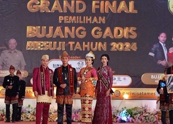 Rafid dan Diana Terpilih Jadi Bujang Gadis Mesuji 2024