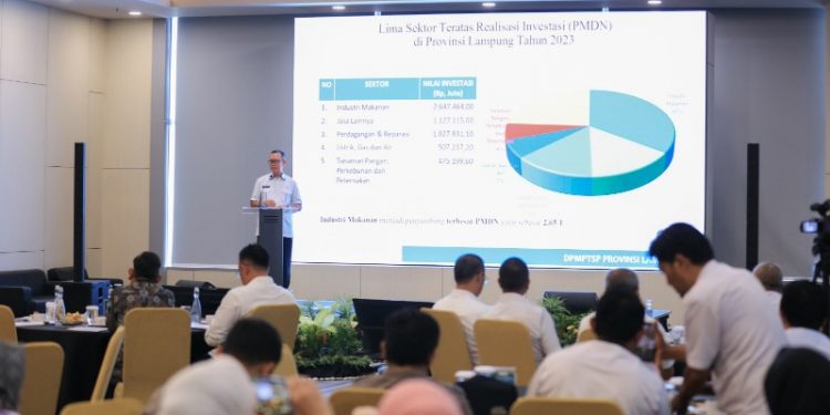 Buka Raker Forum Investasi, Sekdaprov Fahrizal Berharap Serap Tenaga Kerja Lokal