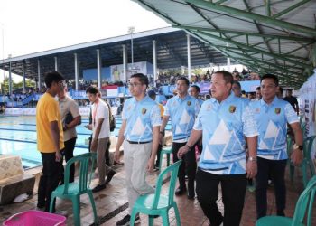Gubernur Arinal Buka Kejuaraan Invitasi Renang Antar Perkumpulan dan Fun Swimming Se- Sumatera 