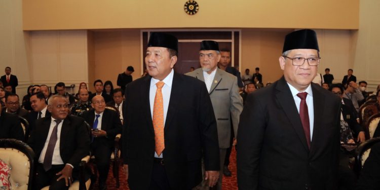 Gubernur Arinal Hadiri Pengukuhan Junanto Herdiawan sebagai Kepala Perwakilan BI Provinsi Lampung