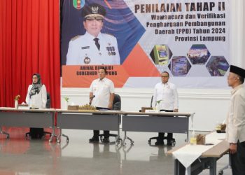 Gubernur Arinal Ikuti Wawancara dan Verifikasi dalam Ajang Penghargaan Pembangunan Daerah