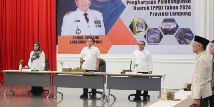Gubernur Arinal Ikuti Wawancara dan Verifikasi dalam Ajang Penghargaan Pembangunan Daerah