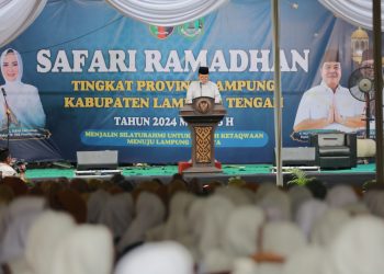 Safari Ramadan di Lamteng, Gubernur Arinal Apresiasi Progres Pembangunan yang Pesat 