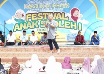 Gebyar Sambut Ramadhan Masjid Al Ikhlas Berornamen Lampung: Ramadhan Luaskan Kebaikan
