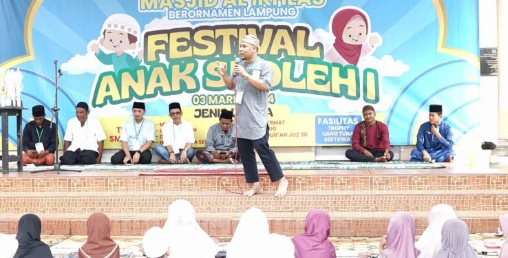 Gebyar Sambut Ramadhan Masjid Al Ikhlas Berornamen Lampung: Ramadhan Luaskan Kebaikan