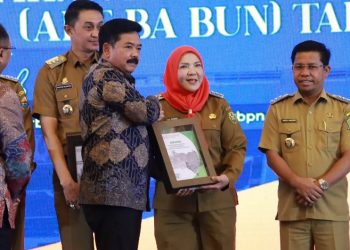 Walikota Bandar Lampung Eva Dwiana Terima Bantuan Teknis RDTR dari Kementerian ATR/BPN