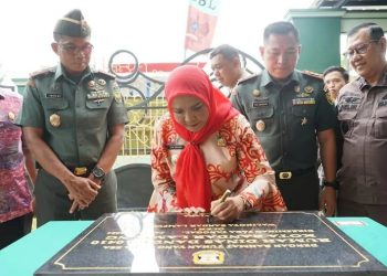 Resmikan Rumah Dinas Dandim 0410 KBL, Walikota Eva Dwiana : Semoga Penuh Berkah