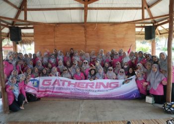 Family Gathering DWP Unila Bangun Kebersamaan Meraih Prestasi