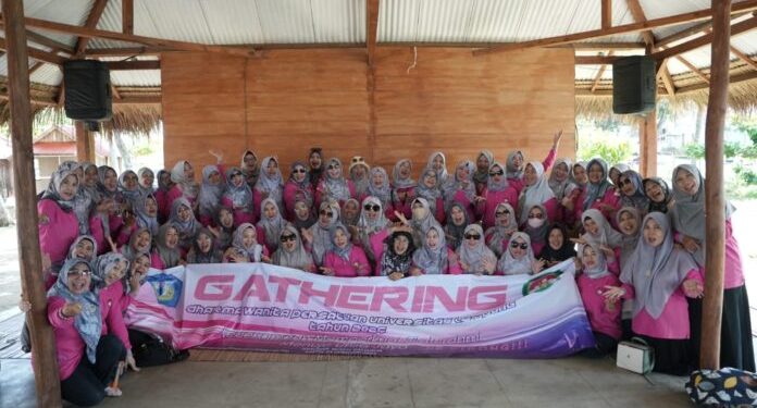 Family Gathering DWP Unila Bangun Kebersamaan Meraih Prestasi