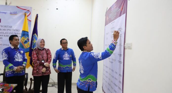 FKIP Unila Canangkan Zona Integritas Wilayah Bebas Korupsi