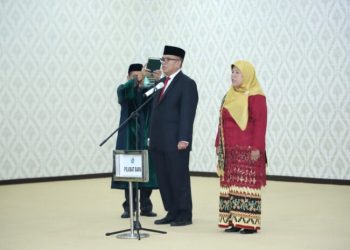 Dr. Habibullah Jimad Dilantik Sebagai Wakil Rektor BUK Unila