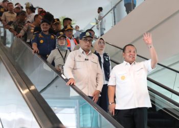 Gubernur Arinal Dampingi Menhub dan Menko PMK Tinjau Arus Balik di Pelabuhan Bakauheni