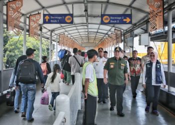Gubernur Arinal Ikuti Rakor Arus Balik Lebaran di Pelabuhan Bakauheni