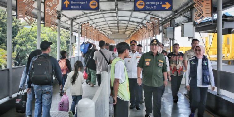 Gubernur Arinal Ikuti Rakor Arus Balik Lebaran di Pelabuhan Bakauheni