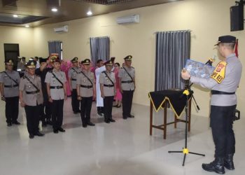 Polda Lampung Rolling Personil, Dua Kabag dan Tiga Kasat di Polres Pringsewu Berganti