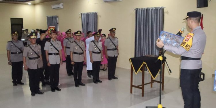 Polda Lampung Rolling Personil, Dua Kabag dan Tiga Kasat di Polres Pringsewu Berganti