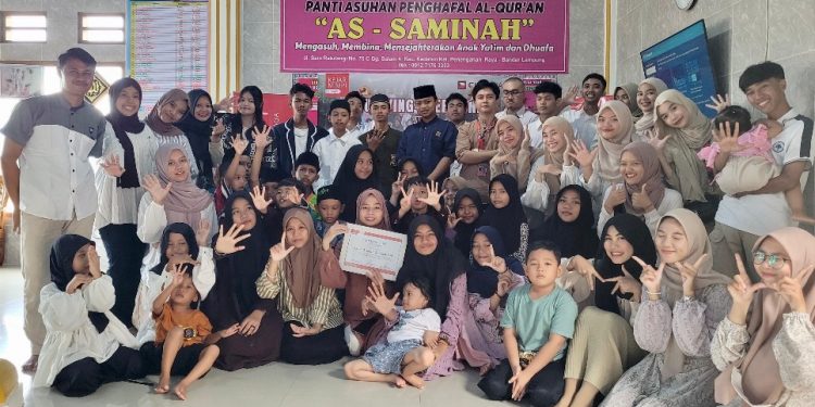 Turun Tangan Lampung Gelar Ramadhan on The Orphanage di As-Saminah