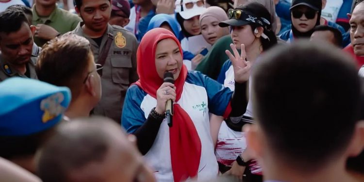 Lepas 1.000 Runner Event BDL Run, Walikota Eva : Akan Banyak Kegiatan Dalam HUT Bandar Lampung